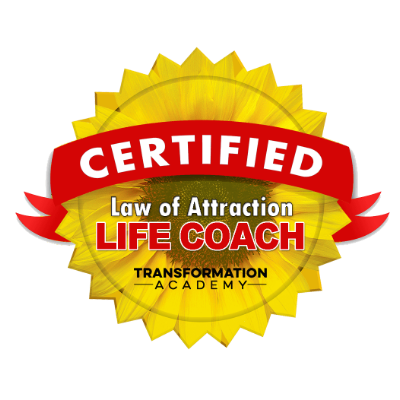 Certified Law of Attraction Life Coach Badge