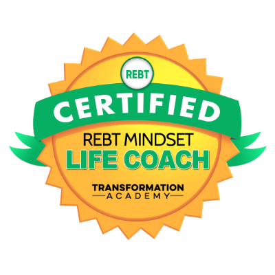 Certified REBT Mindset Life Coach Badge